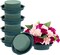 6 Pack Wet Floral Foam Round with Bowls for Flower Arrangements